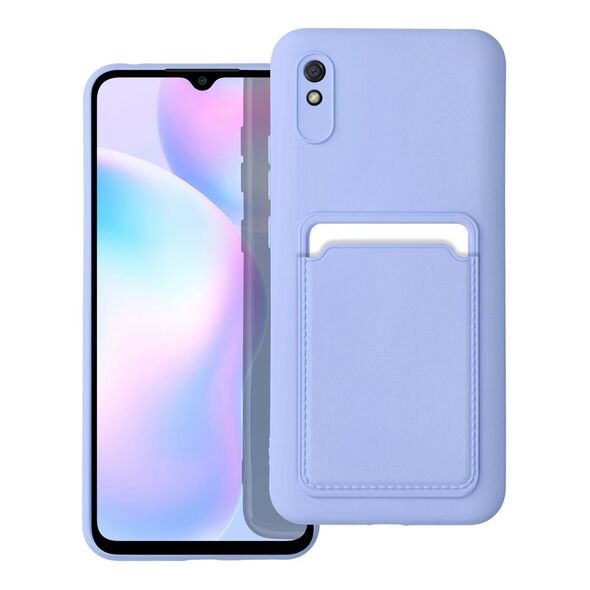 Θήκη Σιλικόνης Sonique Card Case Xiaomi Redmi 9A / Redmi 9AT Λιλά - Sonique - Λιλά - Redmi 9A, Redmi 9AT