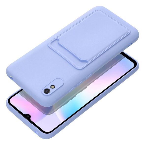 Θήκη Σιλικόνης Sonique Card Case Xiaomi Redmi 9A / Redmi 9AT Λιλά - Sonique - Λιλά - Redmi 9A, Redmi 9AT