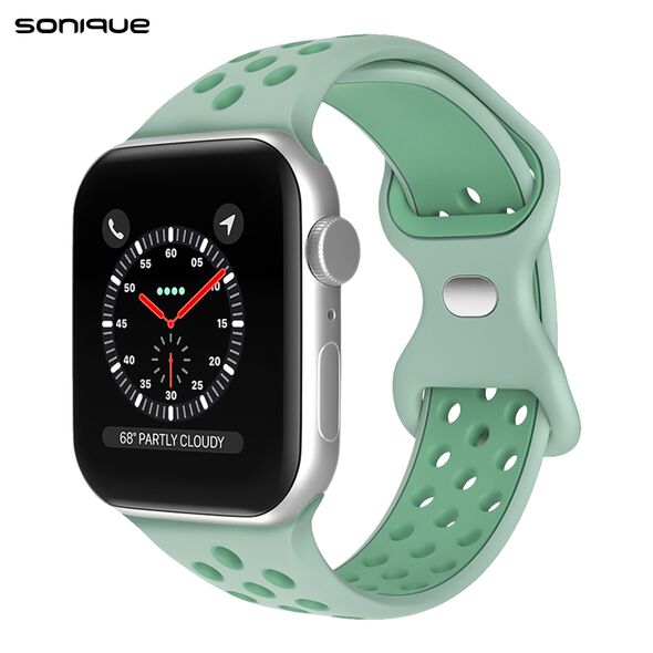 Λουράκι Σιλικόνης Sonique Sport για Apple Watch (38/40/41MM) Βεραμάν - Sonique - Βεραμάν - Λουράκια