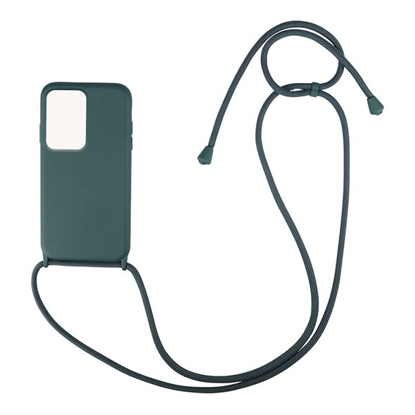 Θήκη Σιλικόνης με Κορδόνι CarryHang Sonique Xiaomi Xiaomi 11T / Xiaomi 11T Pro Πράσινο Σκούρο - Sonique - Πράσινο Σκούρο - Xiaomi 11T, Xiaomi 11T Pro