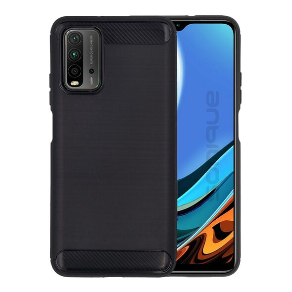 Θήκη Σιλικόνης Sonique Carbon Brushed Xiaomi Redmi 9T Μαύρο - Sonique - Μαύρο - Redmi 9T