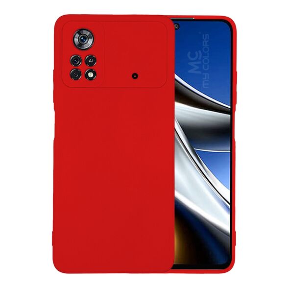 Θήκη Σιλικόνης My Colors Sonique Xiaomi Poco X4 Pro 5G Κόκκινο - Sonique - Κόκκινο - Poco X4 Pro 5G