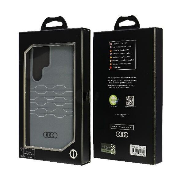 Audi case for Samsung Galaxy S24 Ultra AU-IMLS24U-A6/D3-GY grey IML 6955250228077