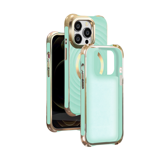 Circle Glam Mag case for iPhone 12 / 12 Pro 6,1&quot; mint 5907457766853