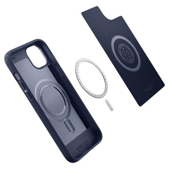 Case IPHONE 14 PLUS Spigen Mag Armor navy blue 8809811864328