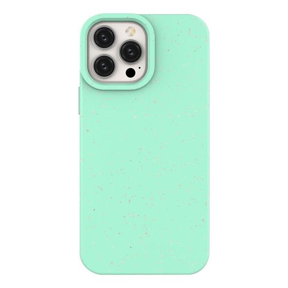 Eco Case case for iPhone 14 Plus silicone degradable cover mint green