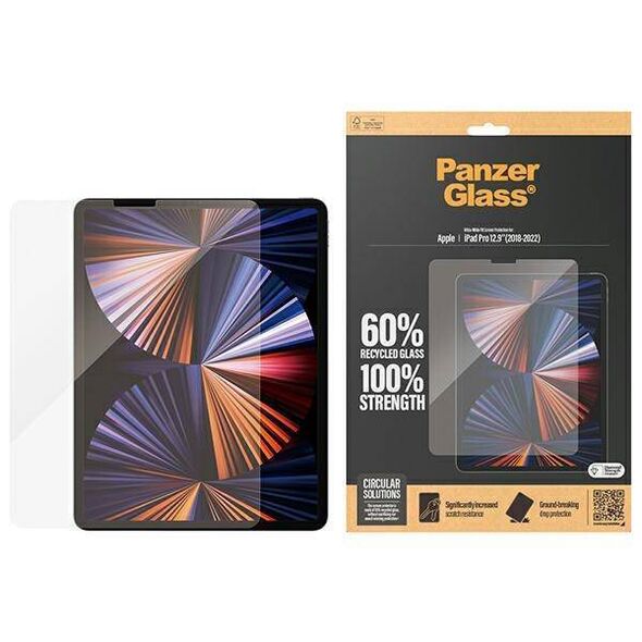 Tempered Glass APPLE IPAD PRO 12.9" PanzerGlass Ultra-Wide Fit Screen Protection (2845) 5715685000966