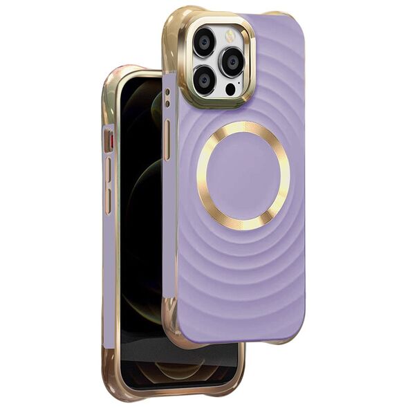 Circle Glam Mag case for iPhone 13 / 14 6,1&quot; purple 5907457767072