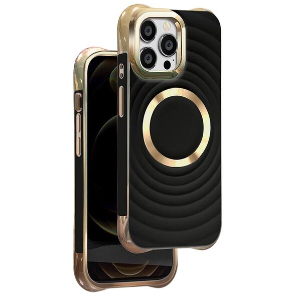 Circle Glam Mag case for iPhone 13 / 14 6,1&quot; black 5907457766679