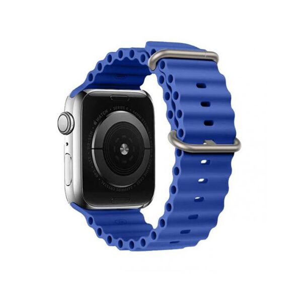 Techsuit Strap for Apple Watch 1/2/3/4/5/6/7/8/9/SE/SE 2 (38/40/41mm) - Techsuit Watchband (W038) - Blue 5949419192997 έως 12 άτοκες Δόσεις