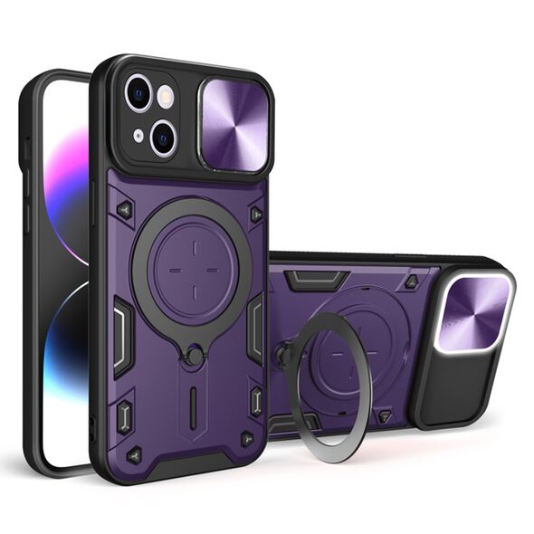 Techsuit Case for iPhone 15 - Techsuit CamGuard Pro - Purple 5949419196865 έως 12 άτοκες Δόσεις