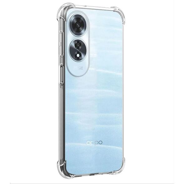 Techsuit Case for Oppo A60 - Techsuit Shockproof Clear Silicone - Clear 5949419200524 έως 12 άτοκες Δόσεις