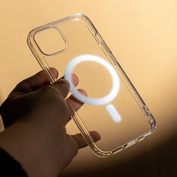 Anti Shock 1,5 mm Mag case for iPhone 16 Plus 6,7&quot; transparent camera protection 5907457785434