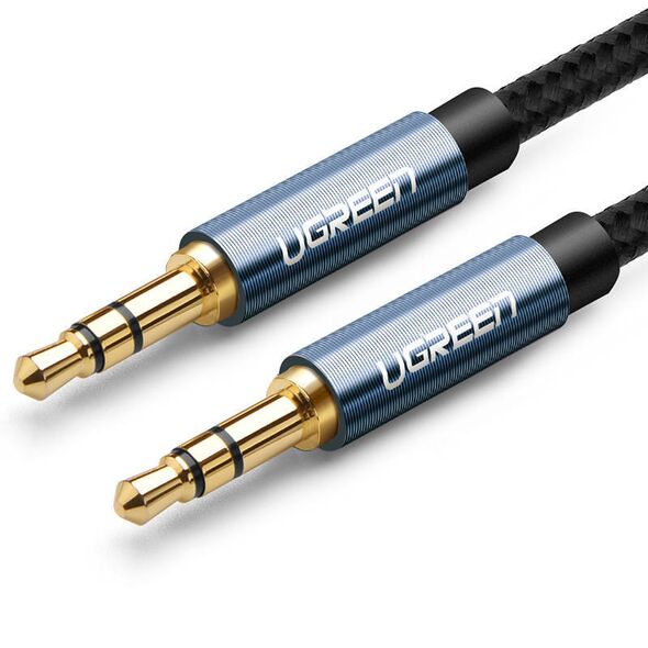 UGREEN AV122 Mini jack cable 3.5mm AUX 1m (blue) 6957303816859