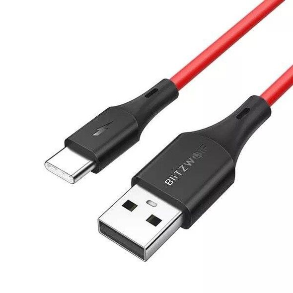 USB-C cable BlitzWolf BW-TC15 3A 1.8m (red) 5907489600613