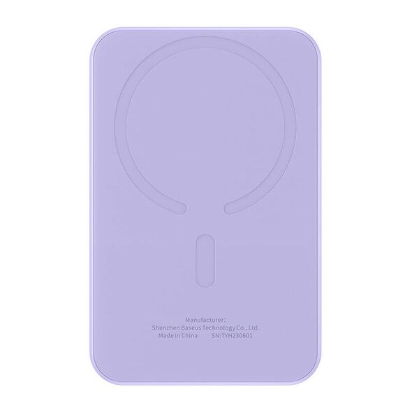 Magnetic Mini Powerbank Baseus 5000mAh 20W (purple) 6932172636203