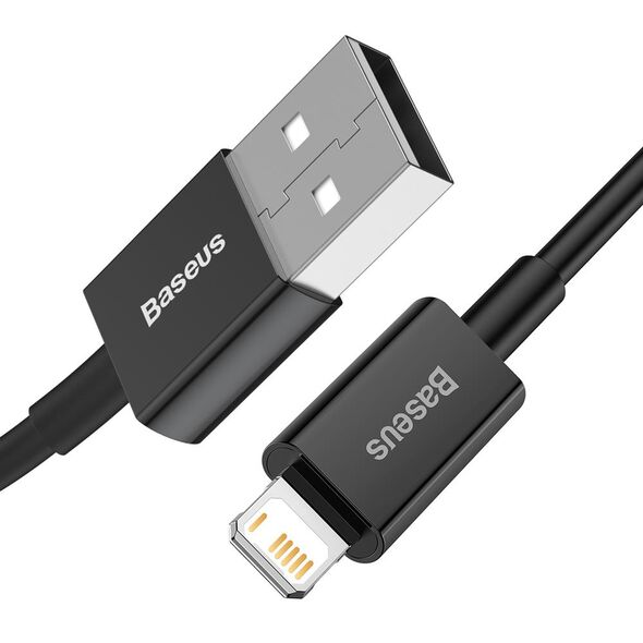Baseus cable Superior USB - Lightning 2,0 m 2,4A black 6953156205451