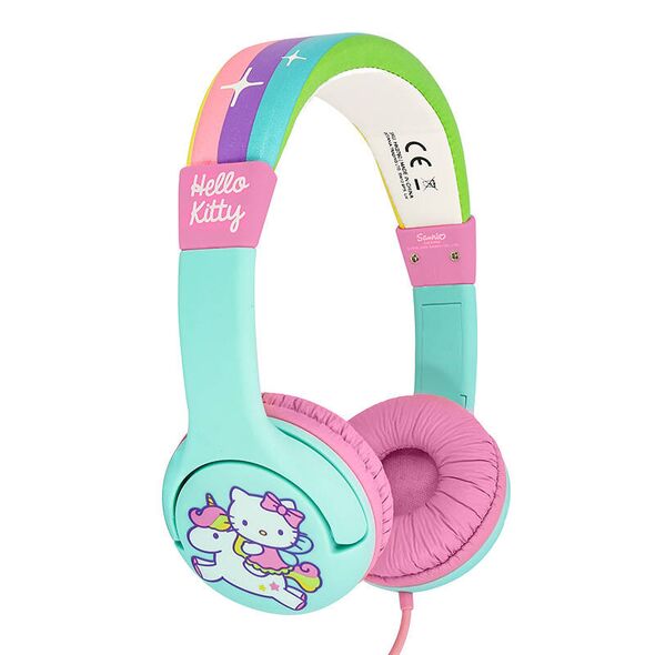 OTL Wired headphones for Kids OTL Hello Kitty Rainbow (turquoise) 068044  HK0760 έως και 12 άτοκες δόσεις 5055371622967