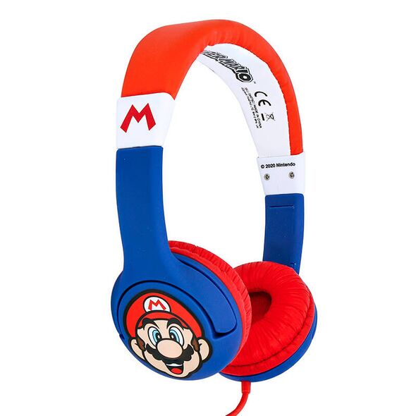 OTL Wired headphones for Kids OTL Super Mario (blue-red) 068050  SM0762 έως και 12 άτοκες δόσεις 5055371622974