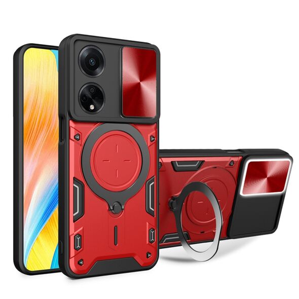 Techsuit Case for Oppo A98 5G - Techsuit CamGuard Pro - Red 5949419194830 έως 12 άτοκες Δόσεις