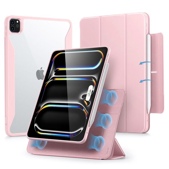 ESR Case for iPad Pro 13 (2024) - ESR Rebound Hybrid - Pink 4894240193785 έως 12 άτοκες Δόσεις