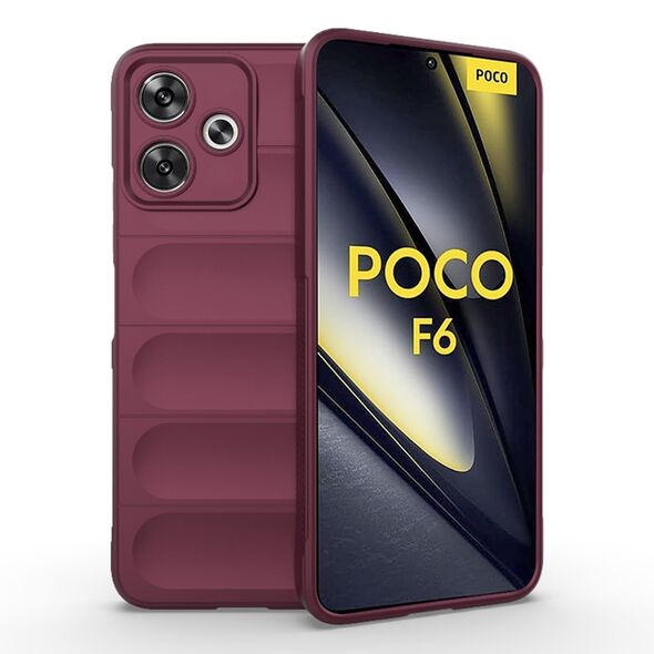 Techsuit Case for Xiaomi Poco F6 - Techsuit Magic Shield - Bordeaux 5949419190801 έως 12 άτοκες Δόσεις