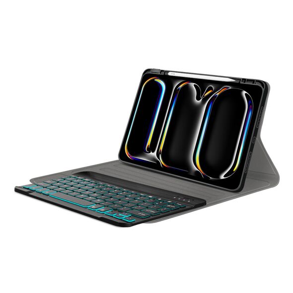 Techsuit Keyboard Case for iPad Pro 11 (2024) - Techsuit CozyTab Case - Black 5949419188693 έως 12 άτοκες Δόσεις