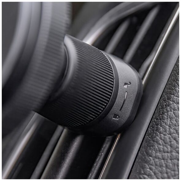 Forever car holder for air vent MACH-200 magnetic with wireless charging black 15W 5907457744042