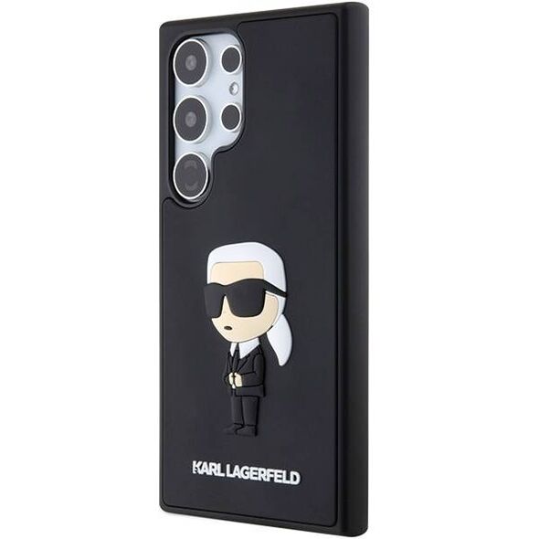 Original Case SAMSUNG GALAXY S24 ULTRA Karl Lagerfeld Hardcase 3D Rubber Ikonik (KLHCS24L3DRKINK) black 3666339242015