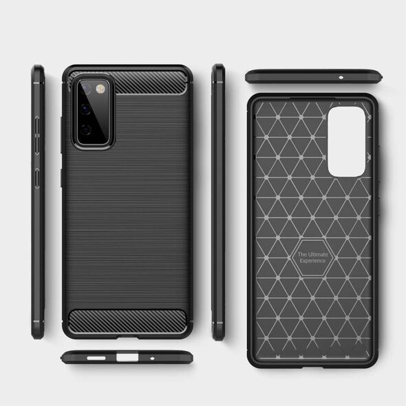 Case SAMSUNG GALAXY S20 FE / S20 LITE Nexeri Carbon Armored black 5902429909146