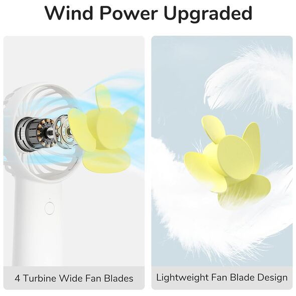 JisuLife Portable Fan 4000mAh - JisuLife (FA20X) - White 6972154736620 έως 12 άτοκες Δόσεις