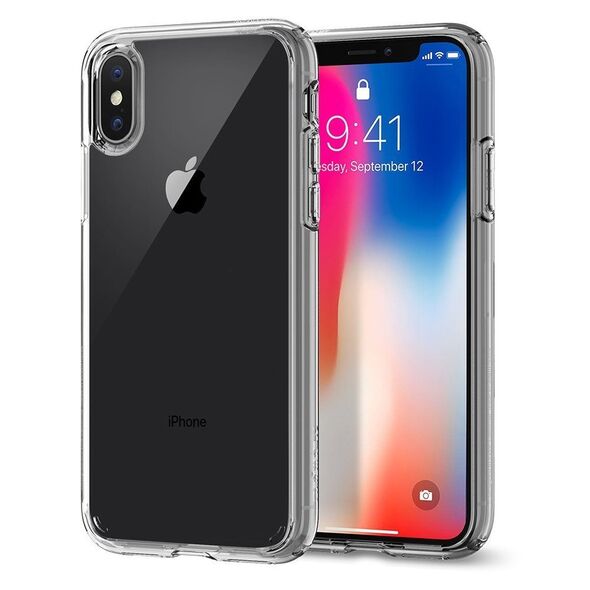 Spigen Ultra Hybrid case for iPhone X / XS crystal clear 8809613766097