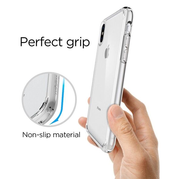 Spigen Ultra Hybrid case for iPhone X / XS crystal clear 8809613766097