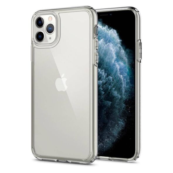 Case IPHONE 11 PRO MAX Spigen Ultra Hybrid Crystal Clear transparent 8809640259791