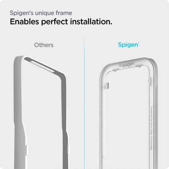 Tempered Glass IPHONE 13 / 13 PRO Spigen ALM Glass FC black 8809811853773