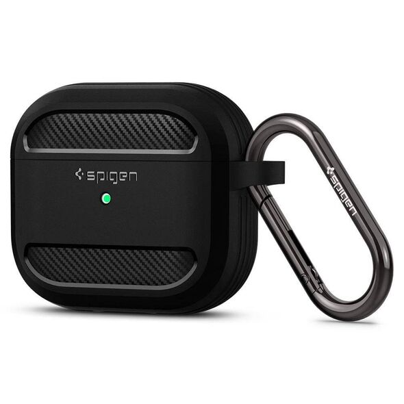 Case APPLE AIRPODS 3 Spigen Rugged Armor Matte black 8809710758605