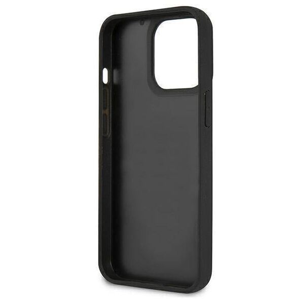 Original Case IPHONE 13 PRO Karl Lagerfeld Hardcase 3D Rubber Choupette (KLHCP13LCH3DBK) black 3666339028152