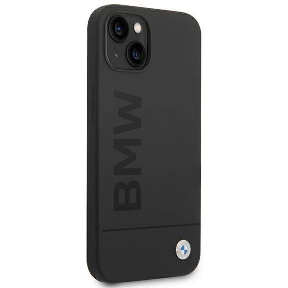 Original Case IPHONE 14 PLUS BMW Hardcase Silicone Signature Logo Magsafe black 3666339072315