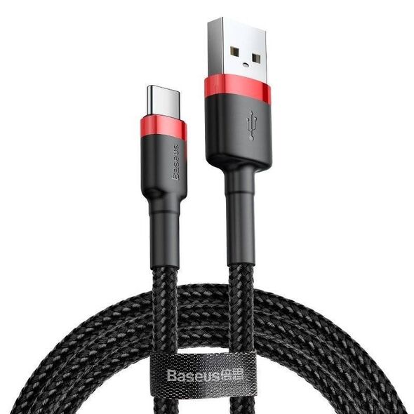 Baseus Cafule USB-C cable 2A 3m (Black+Red) 6953156296350