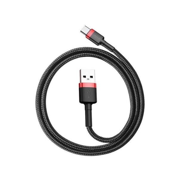 Baseus Cafule USB-C cable 2A 3m (Black+Red) 6953156296350