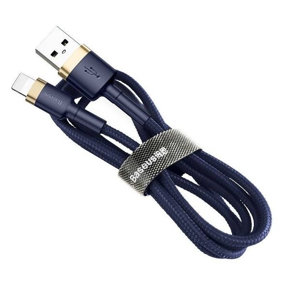 Baseus Cafule Lightning cable 2.4A 1m (Gold+Dark blue) 6953156290754