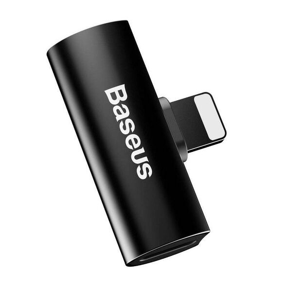 Baseus iP Male to Dual iP Female Adapter L46 Black 6953156287143