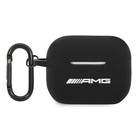 Original Case APPLE AIRPODS PRO AMG Silicone Big Logo (AMAPRBK) black 3666339069308