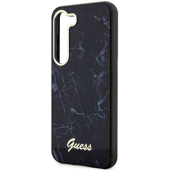 Original Case SAMSUNG GALAXY S23+ Hardcase Marble (GUHCS23MPCUMAK) black 3666339117382