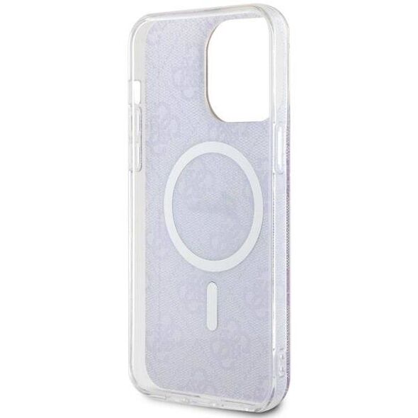 Original Case IPHONE 14 PRO MAX Guess Hardcase 4G MagSafe (GUHMP14XH4STU) purple 3666339118259