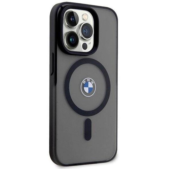 Original Case IPHONE 14 PRO MAX BMW Hardcase Signature MagSafe (BMHMP14XDSLK) black 3666339121730