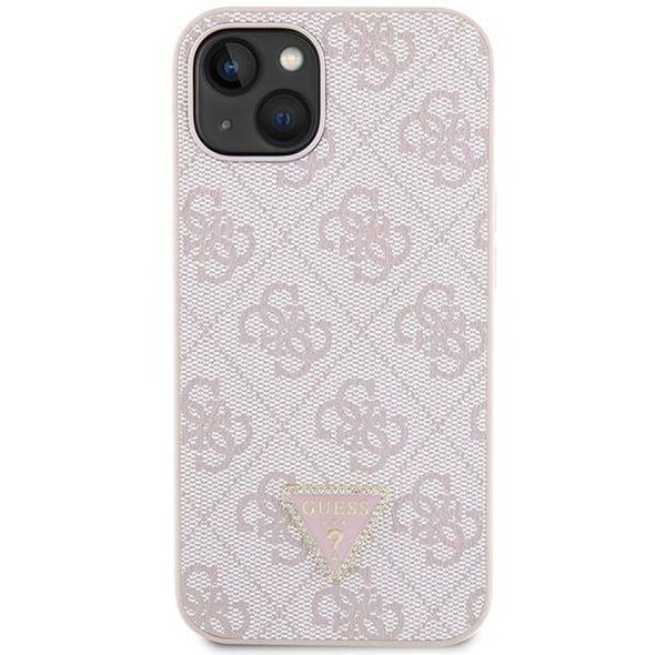 Original Case IPHONE 14 PRO MAX Guess Hardcase Crossbody 4G Metal Logo (GUHCP14XP4TDSCPP) pink 3666339147211