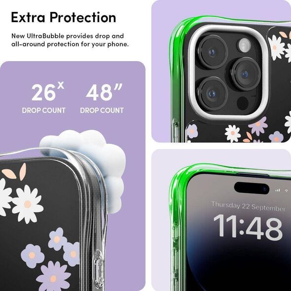 Case APPLE IPHONE 15 PRO Spigen Cyrill Cecile Dream Daisy transparent 8809896750820