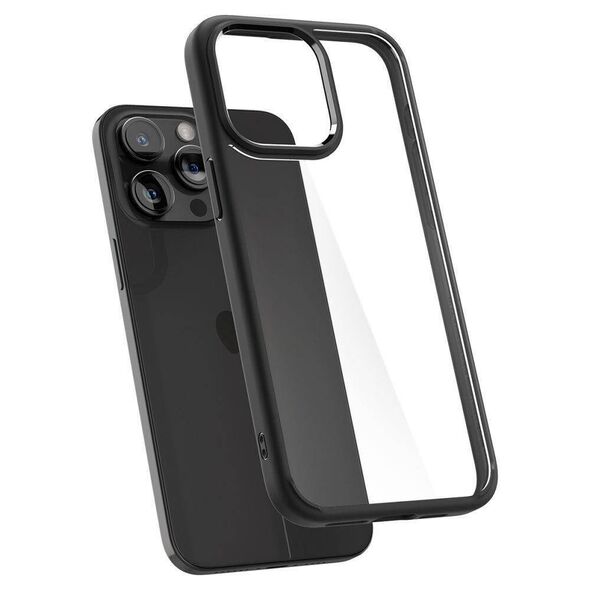 Case APPLE IPHONE 15 PRO Spigen Ultra Hybrid Matte black 8809896750448