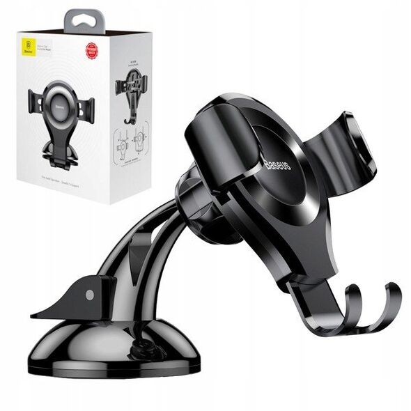 Baseus Osculum gravitational phone holder (black) 6953156268760